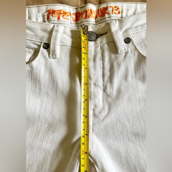 Pepe PLJ Series 73- White Flare Jeans - Picture 8 of 9
